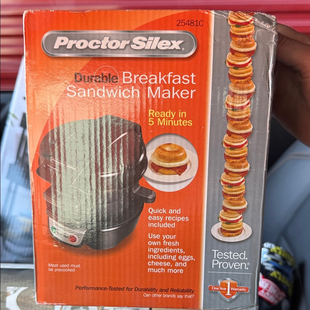 Proctor Silex Breakfast Sandwich Maker
